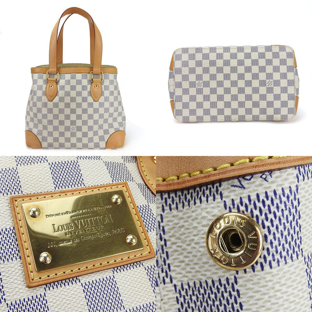 Louis Vuitton Damier Azur Damier Azur Damier Azur Tote Bag