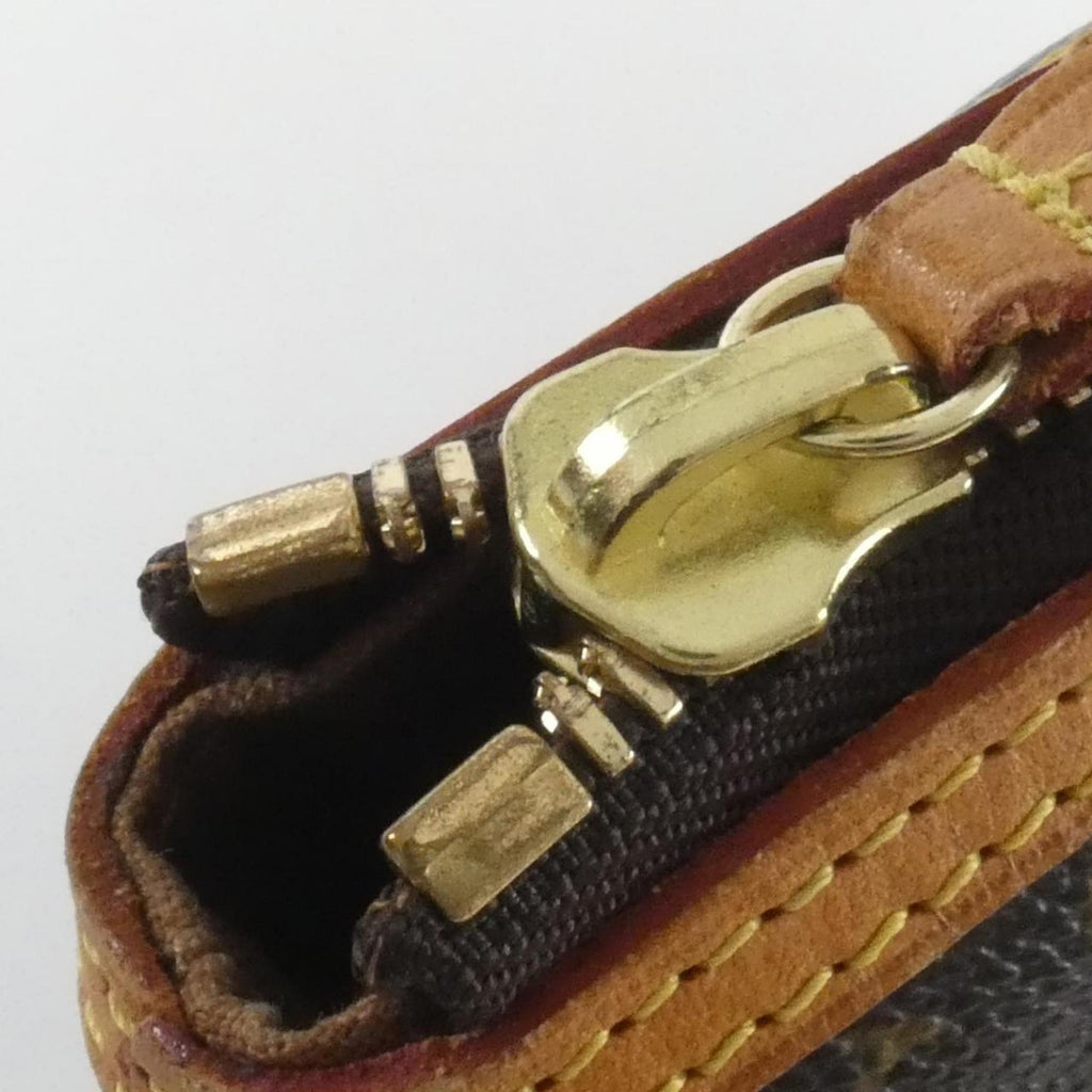 Louis Vuitton Brown Coated Canvas Handbag