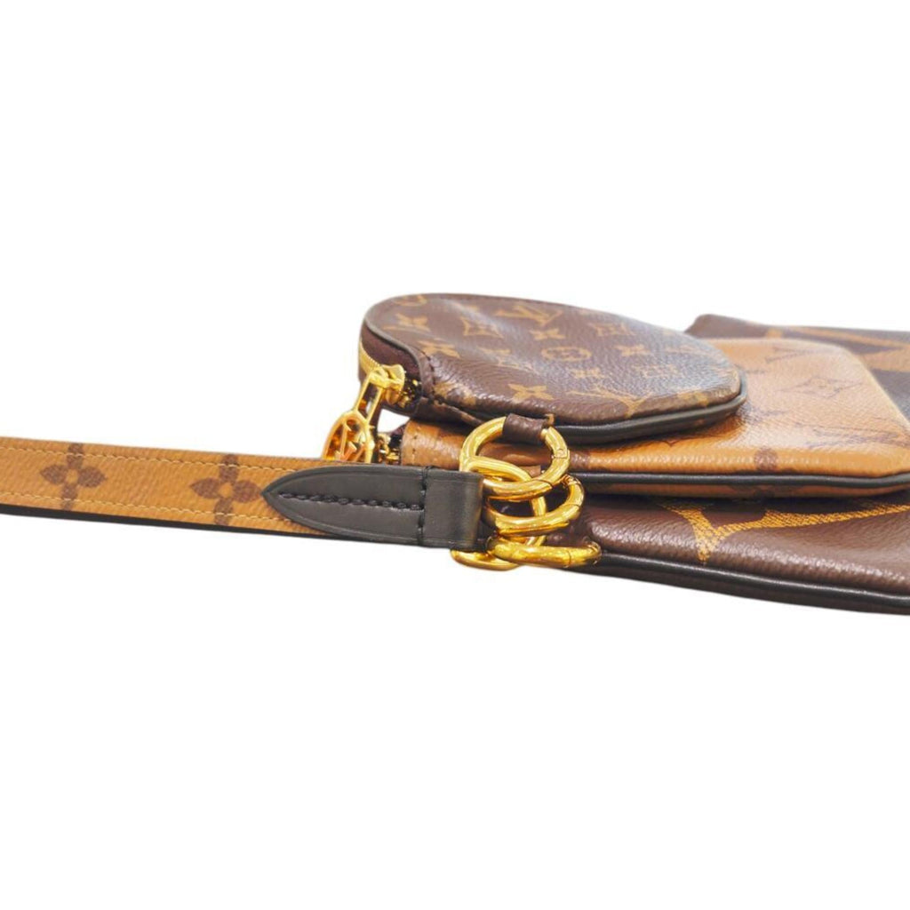 Louis Vuitton Brown Monogram Monogram Pochette Pouch