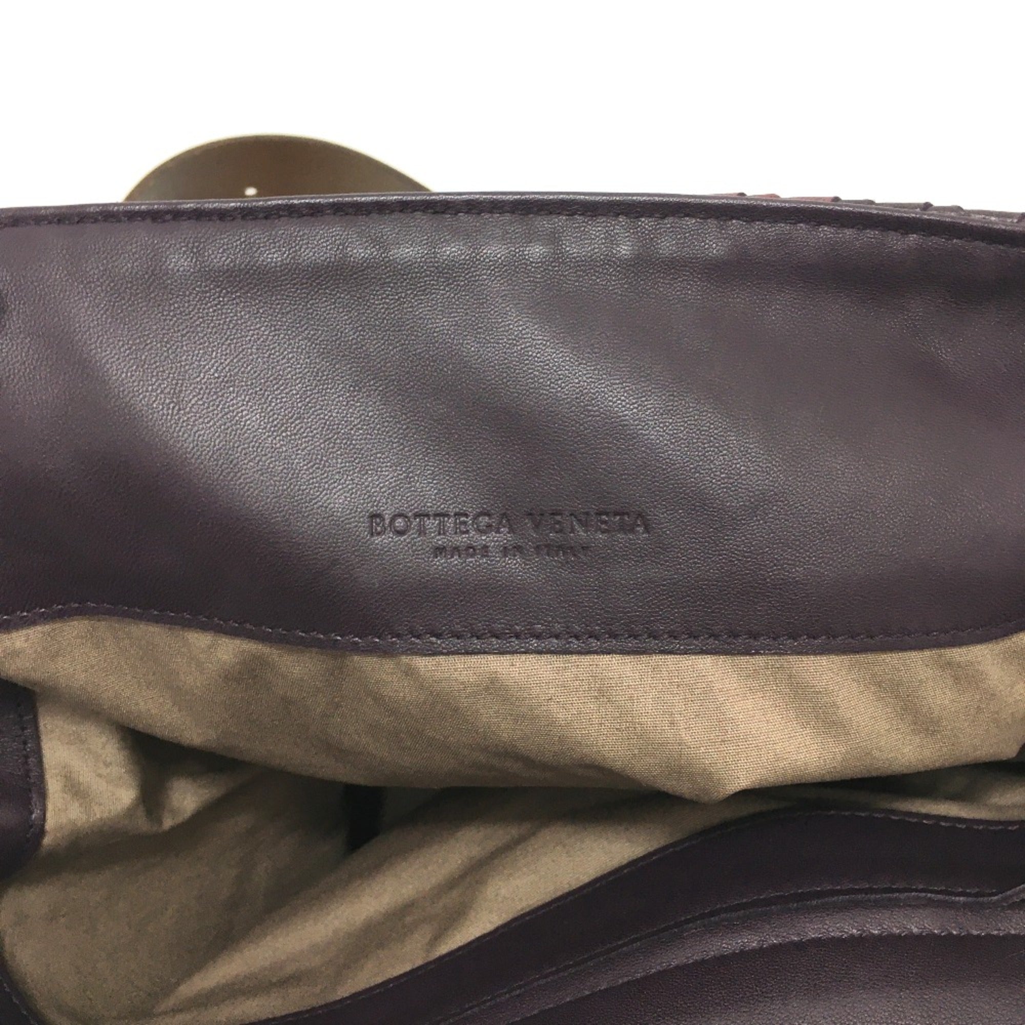 Bottega Veneta Brown Leather Shoulder Bag