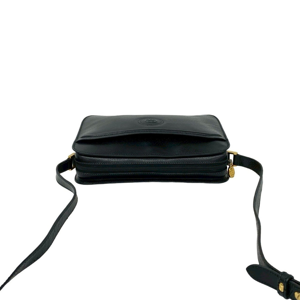 Gucci Black Leather Pochette Shoulder Bag (Pre-Owned)