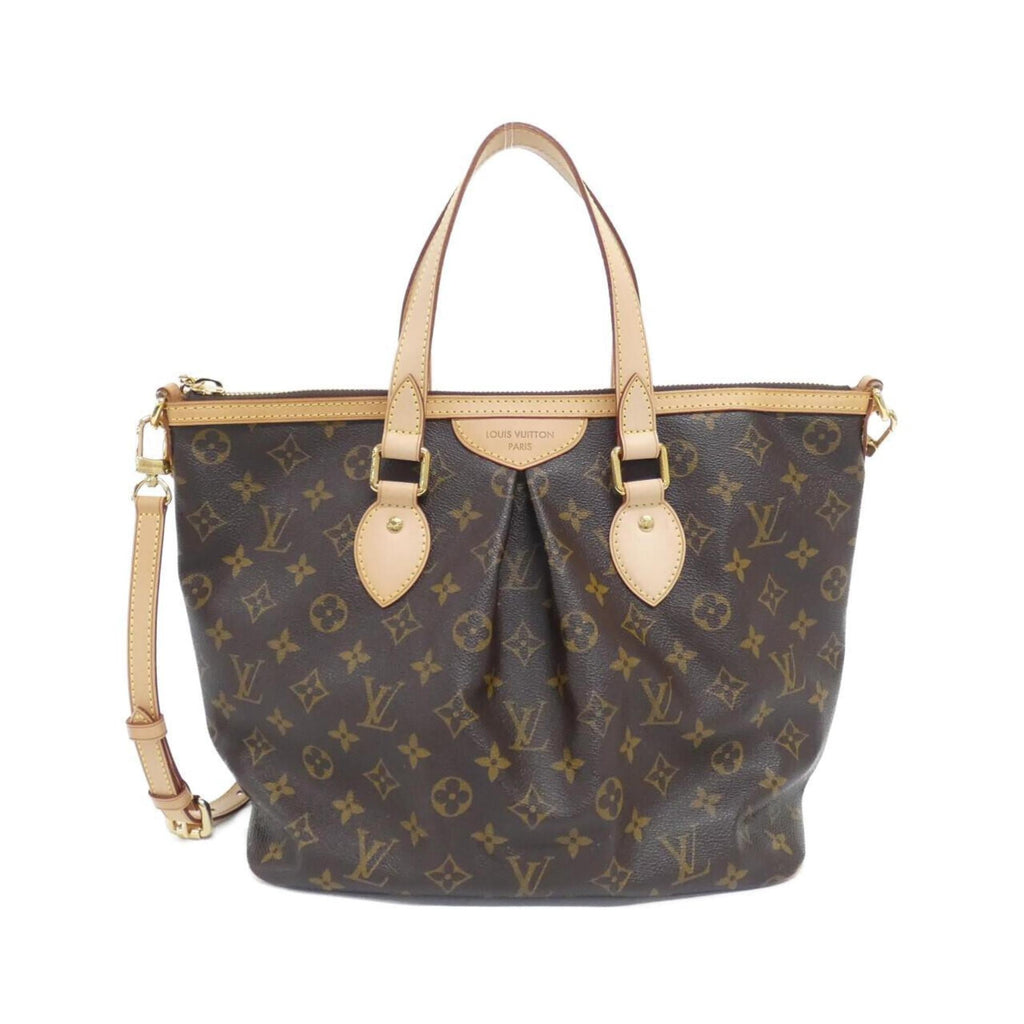 Louis Vuitton Marron Coated Canvas Handbag