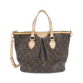 Louis Vuitton Marron Coated Canvas Handbag