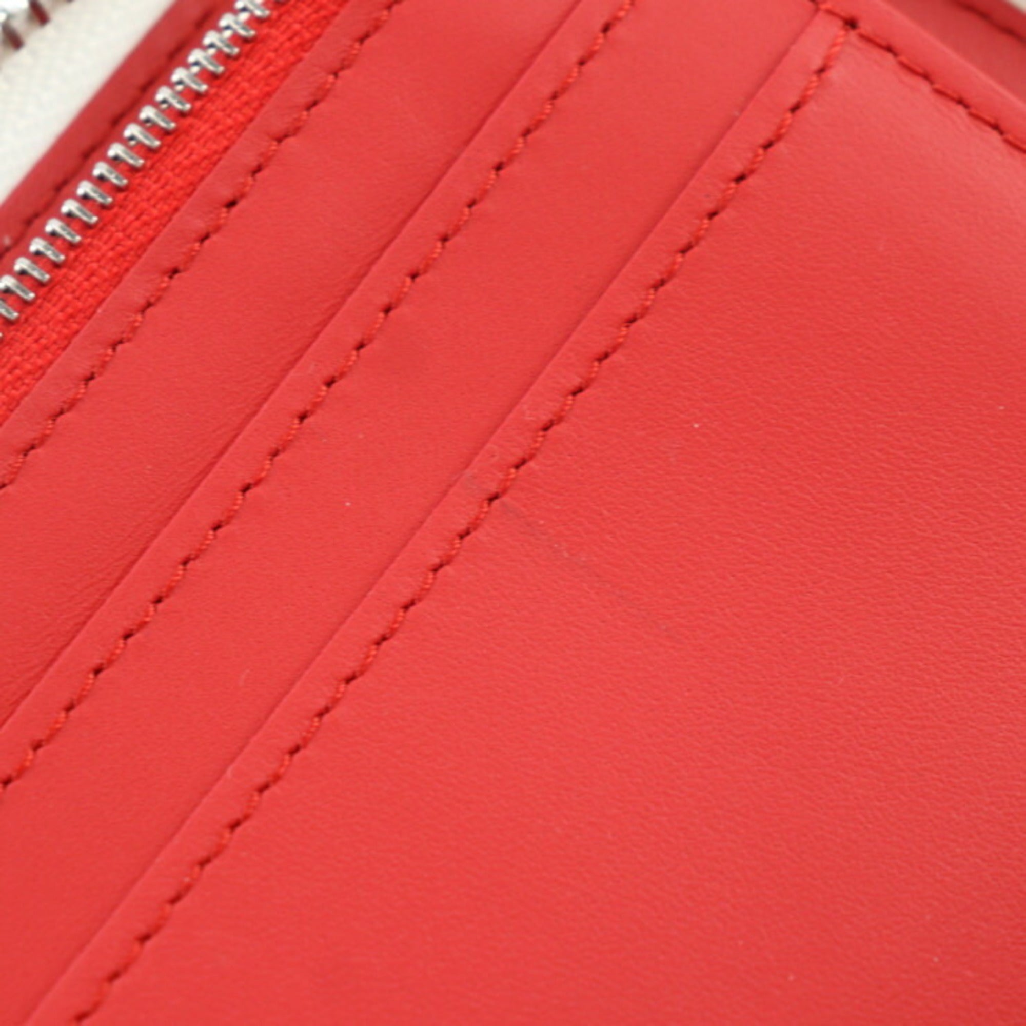 Louis Vuitton Blanc Multi-Color White Leather Wallet