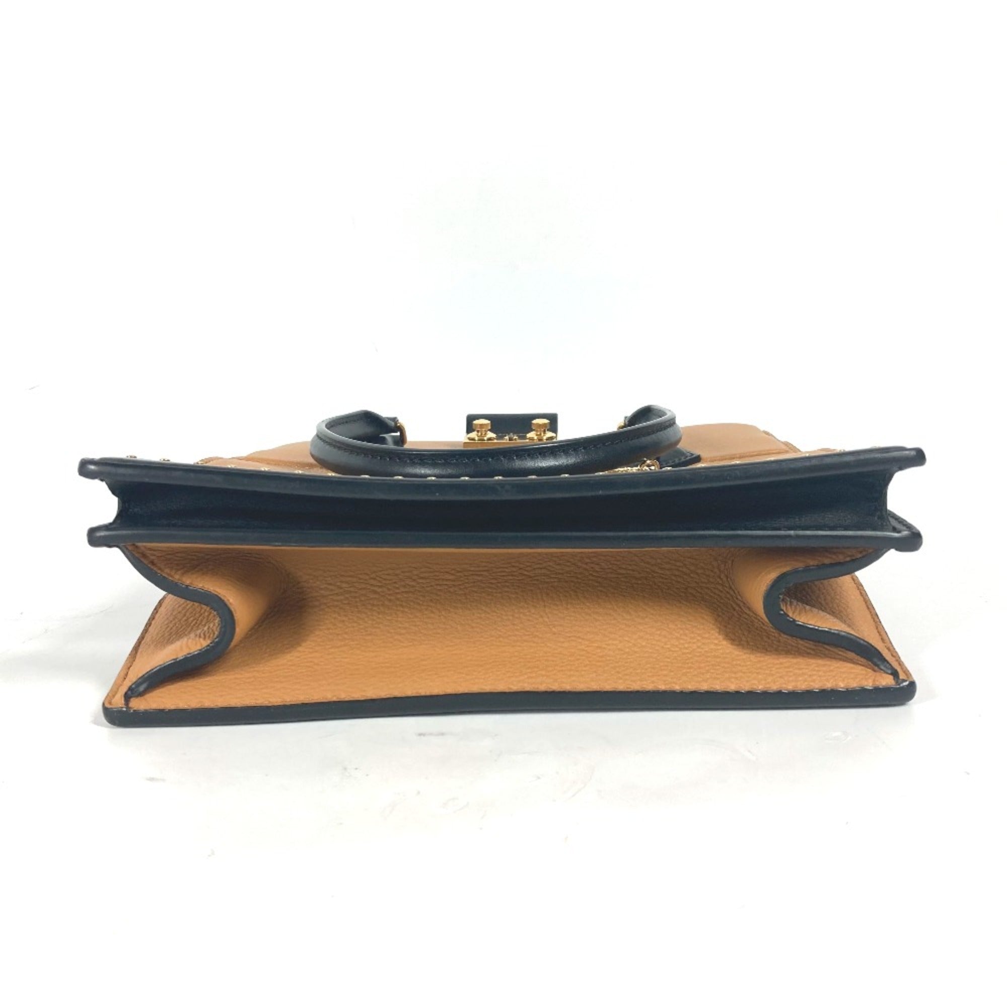Louis Vuitton Beige Leather Handbag