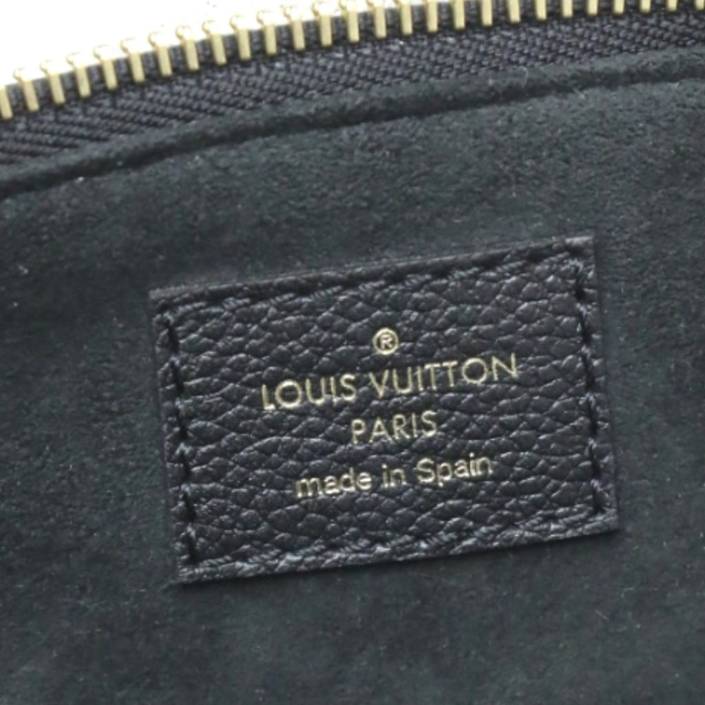 Louis Vuitton Black Monogram Empreinte Shoulder Bag