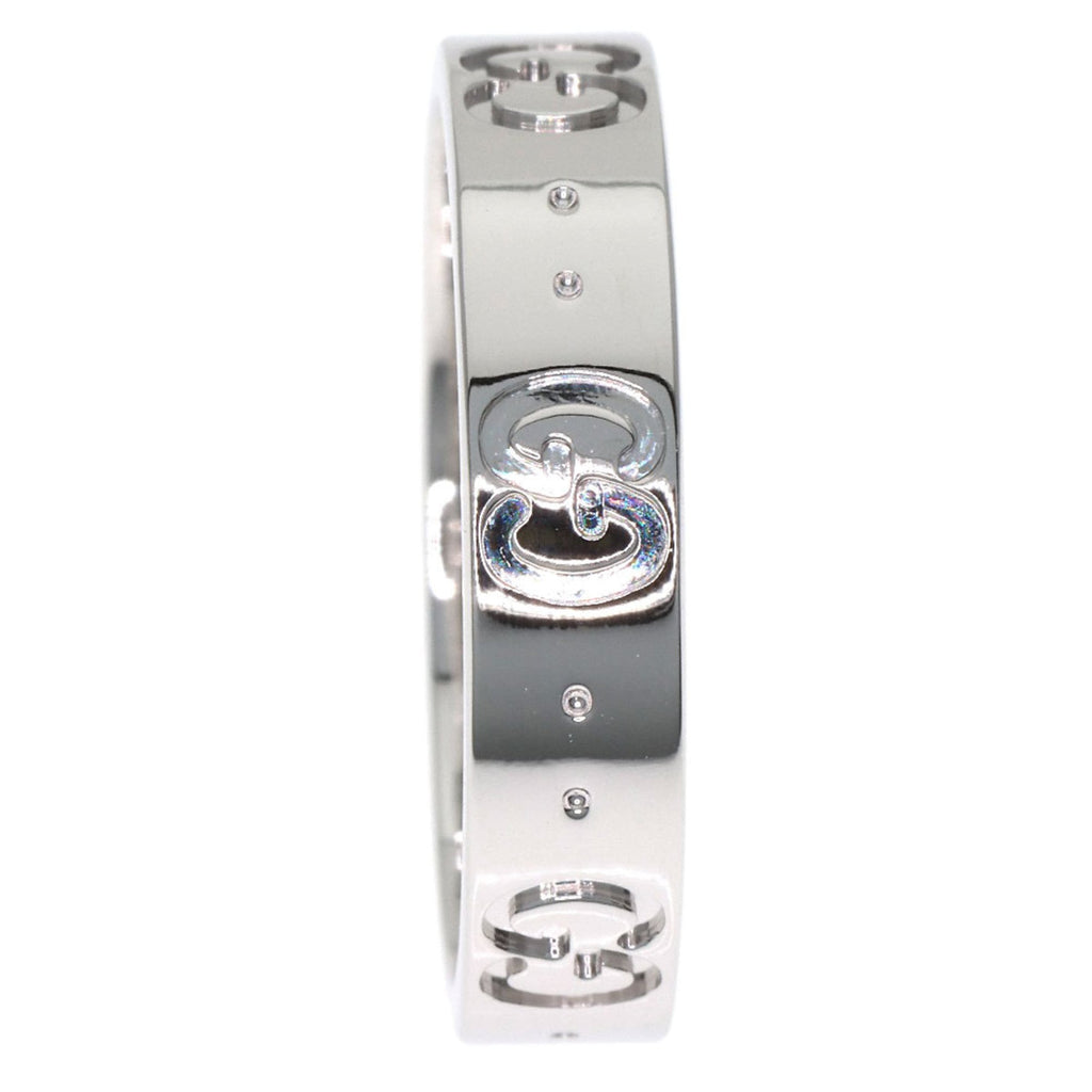 Gucci Icon White Gold (18K) Band Ring (Pre-Owned)