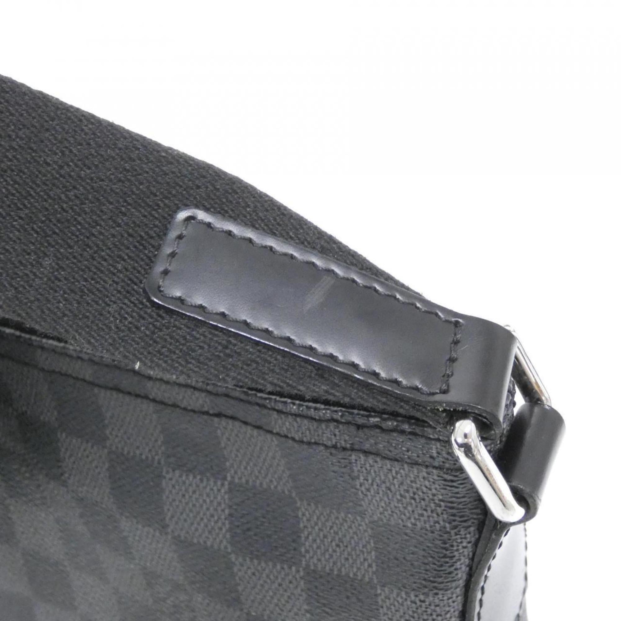 Louis Vuitton Graphite Coated Canvas Shoulder Bag
