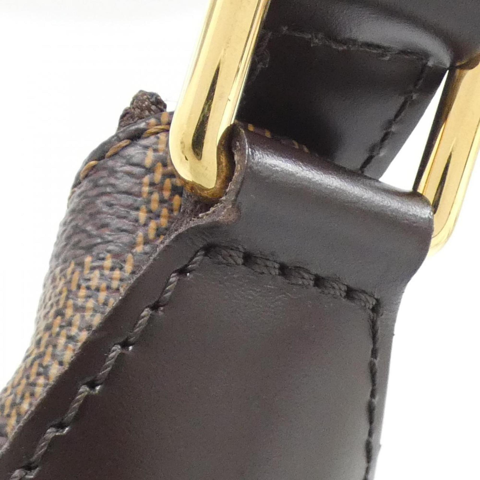 Louis Vuitton Damier Canvas Ebene Coated Canvas Shoulder Bag
