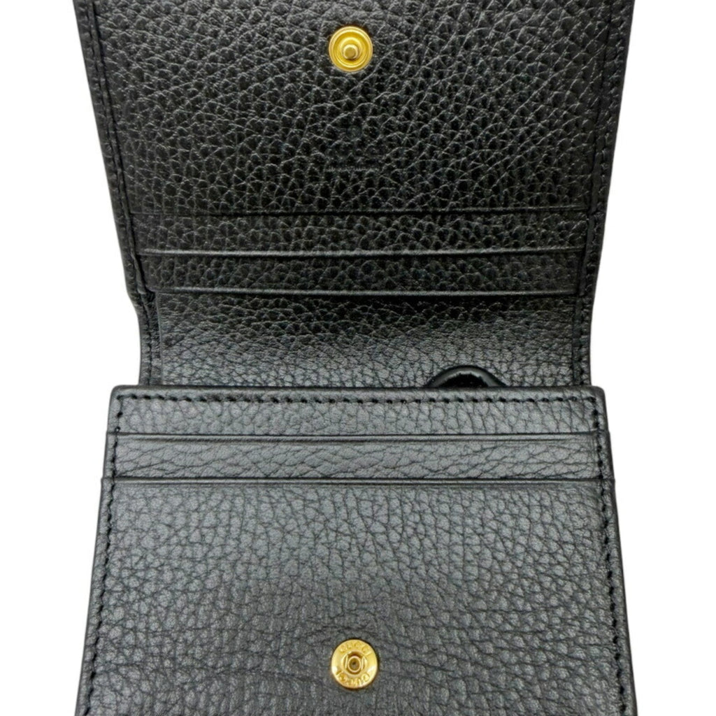 Gucci Black Leather Wallet (Bi-Fold) (Pre-Owned)