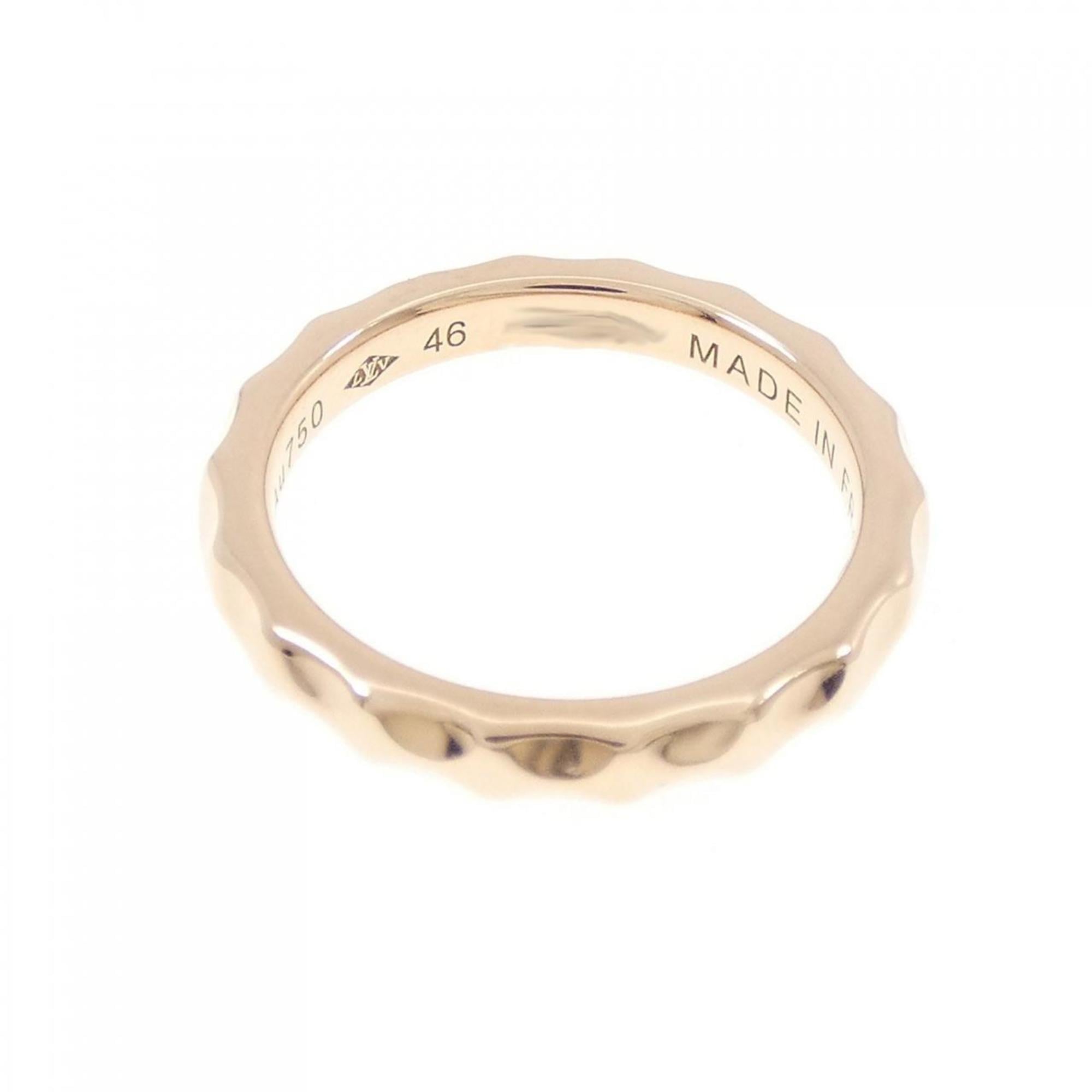 Louis Vuitton Pink Gold Pink Gold (18K) Band Ring