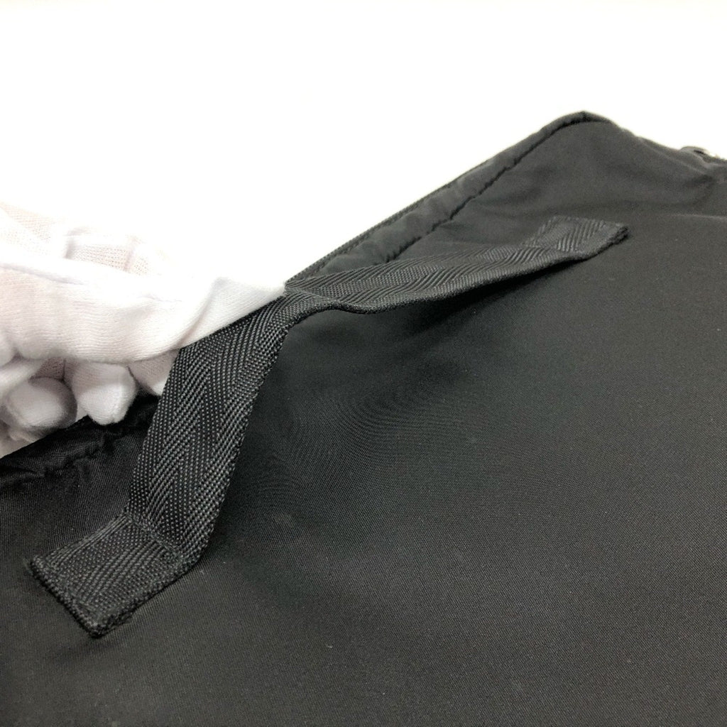 Prada Black Cloth Clutch Bag