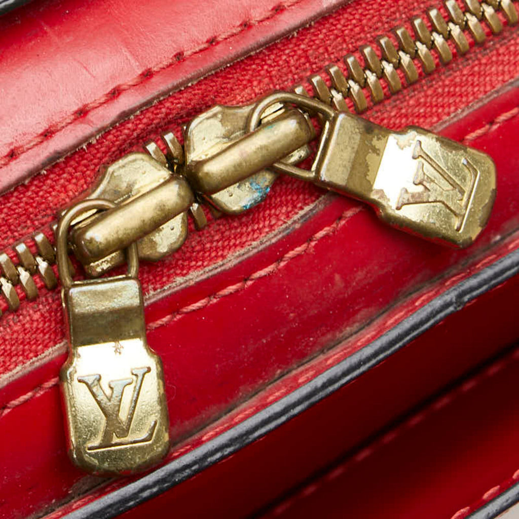 Louis Vuitton Epi Castilian Red Leather Handbag