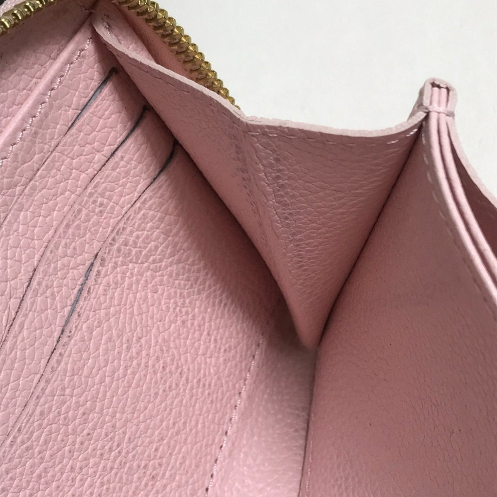 Louis Vuitton Monogram Empreinte Pink Monogram Empreinte Long Wallet
