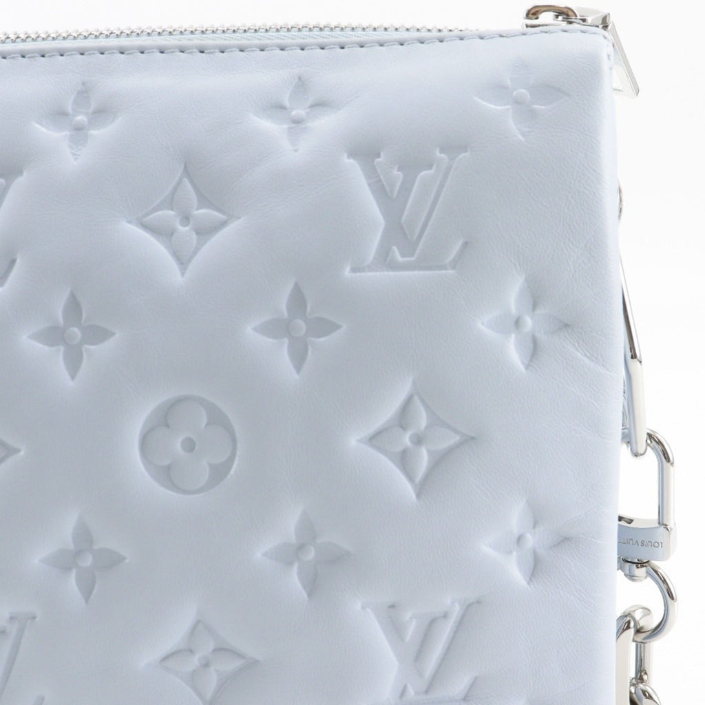 Louis Vuitton Light Blue Monogram Shoulder Bag
