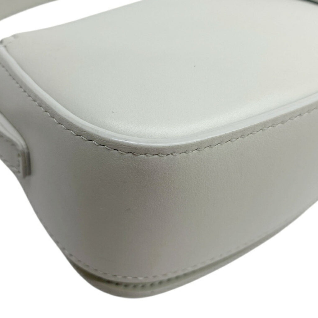 Celine Light Gray Leather Handbag