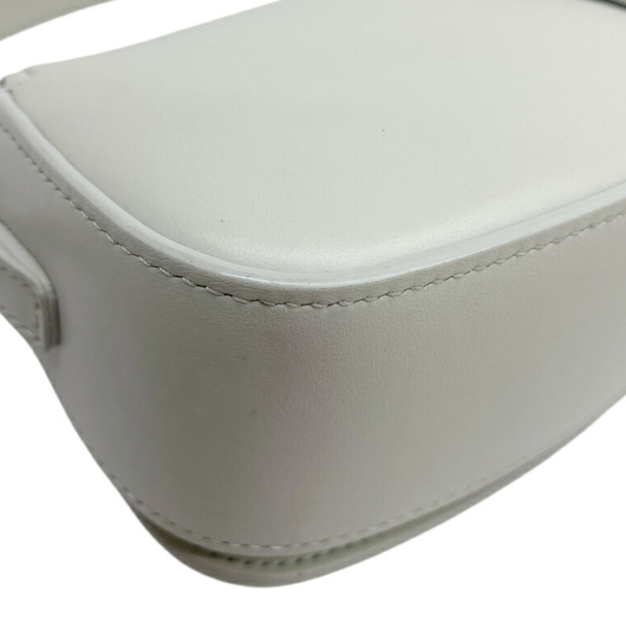 Celine Light Gray Leather Handbag