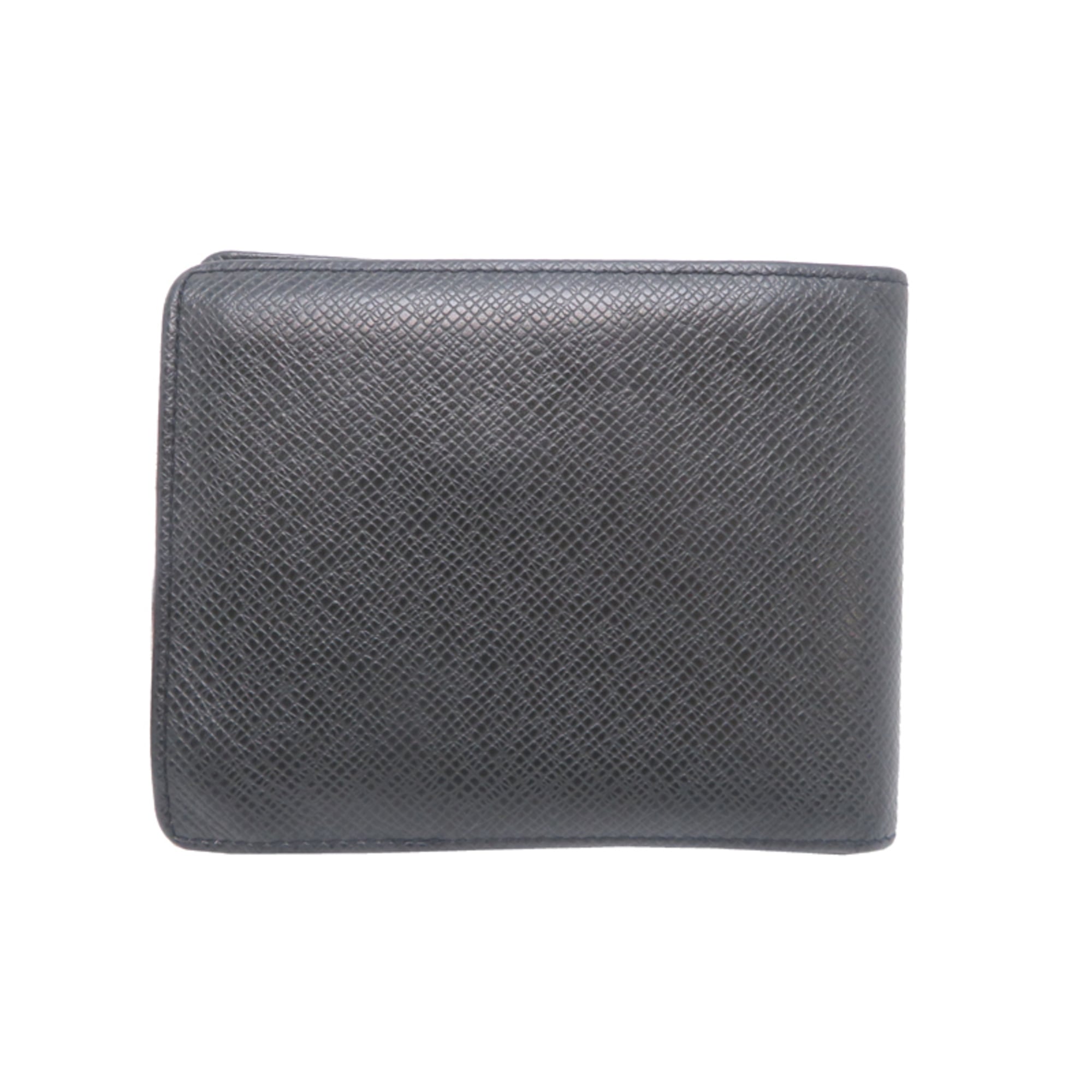 Louis Vuitton Ardoise Black Taiga Leather Wallet