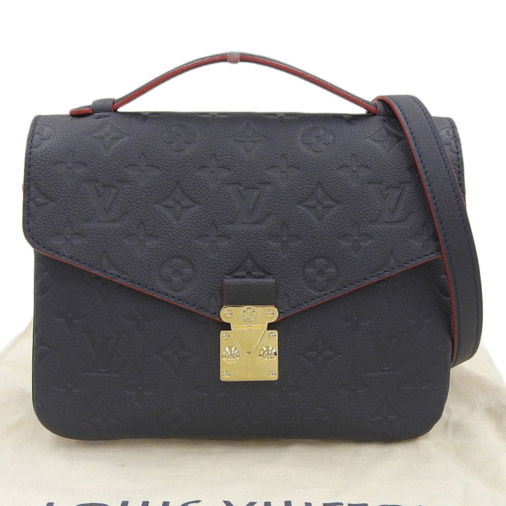 Louis Vuitton Marine Rouge Monogram Empreinte Handbag Pochette