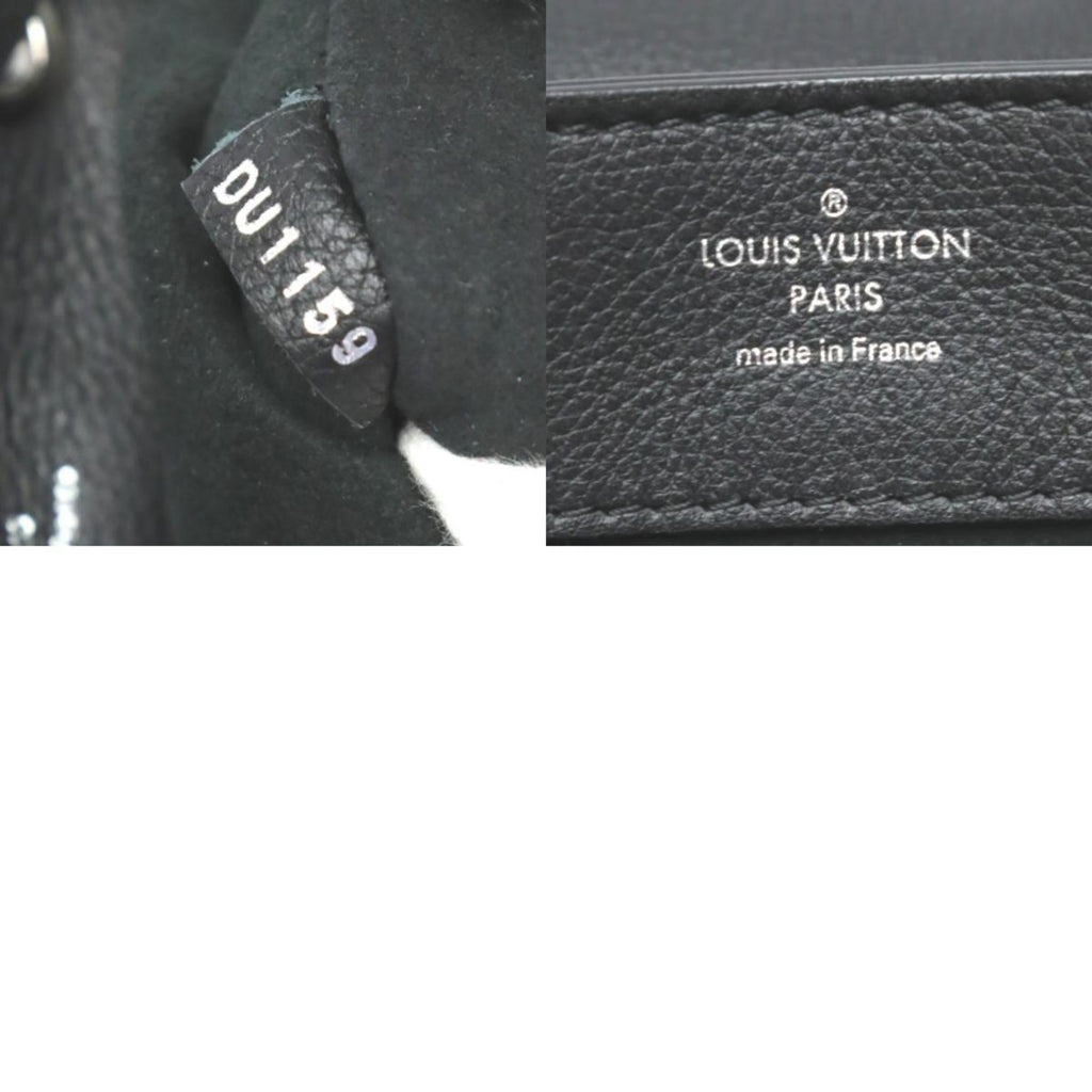 Louis Vuitton Black Noir Leather Backpack
