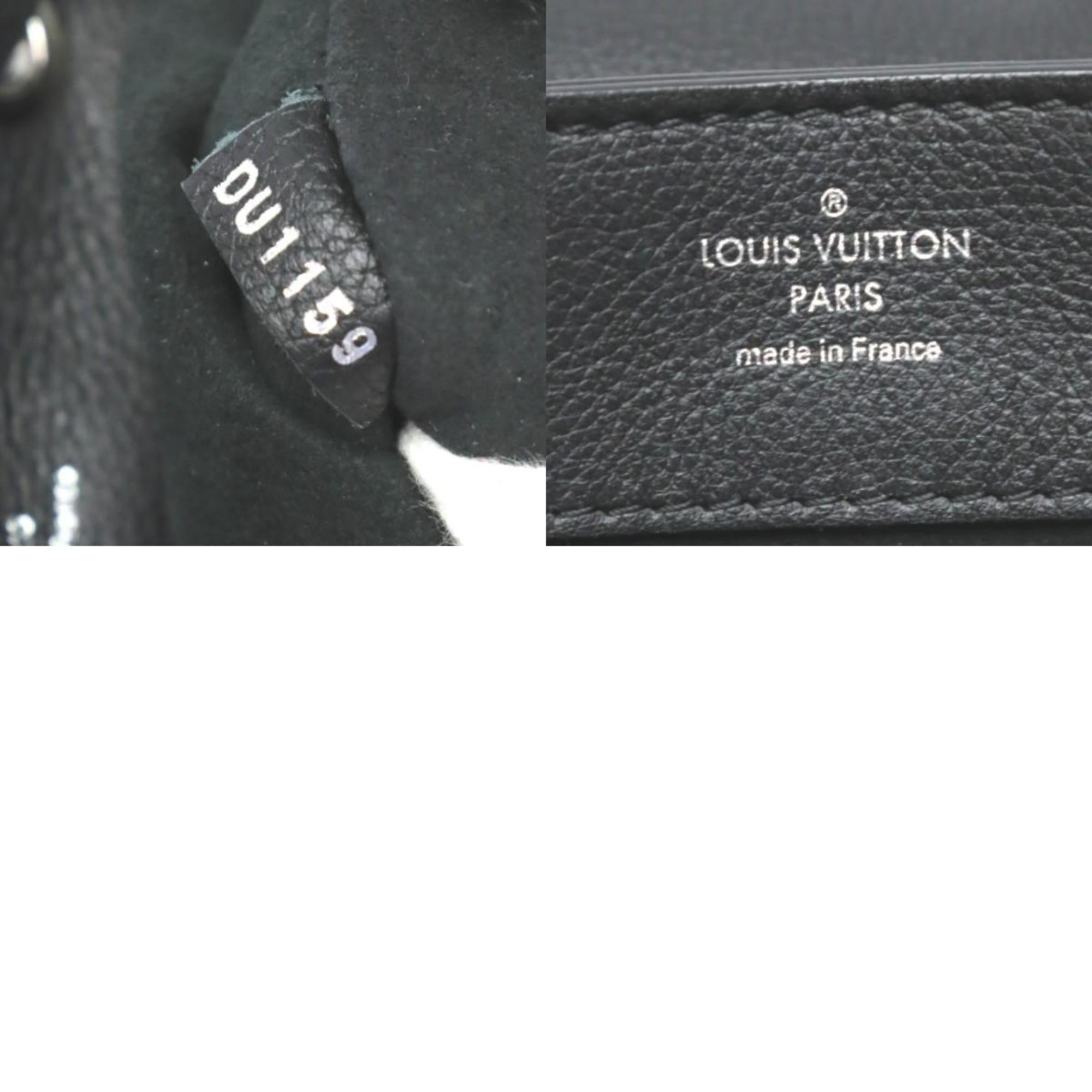 Louis Vuitton Black Noir Leather Backpack
