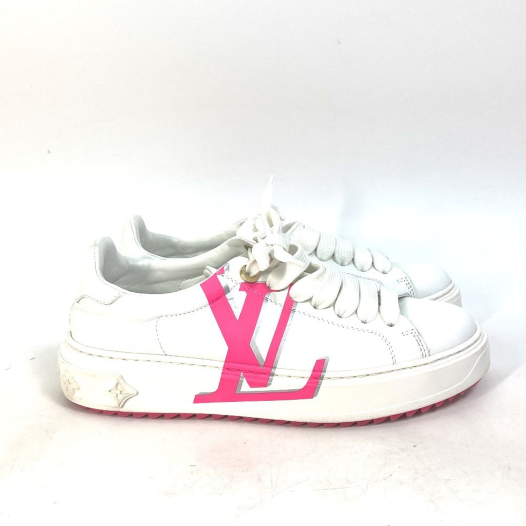 Louis Vuitton Pink White Sneakers