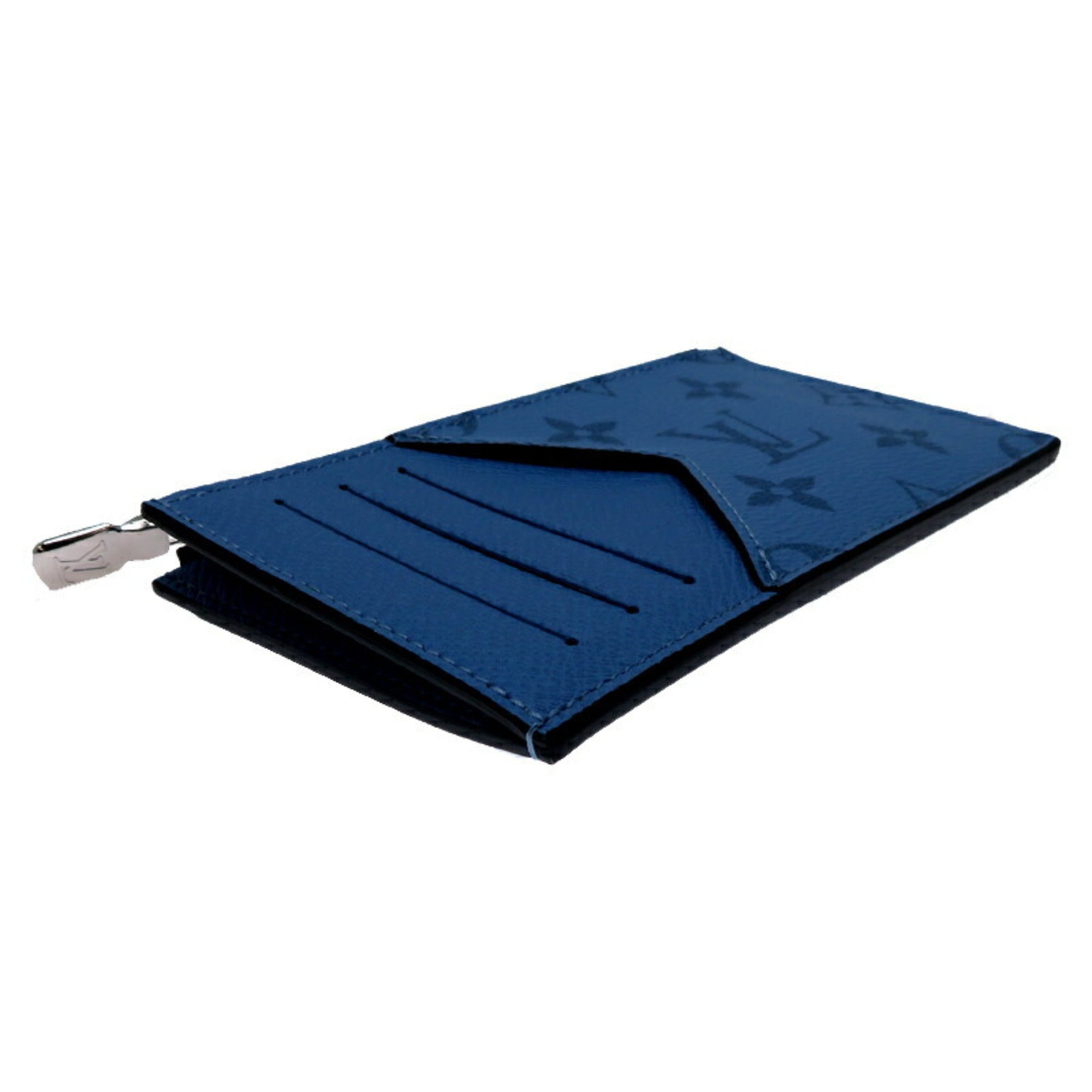 Louis Vuitton Blue Taigarama Card Wallet