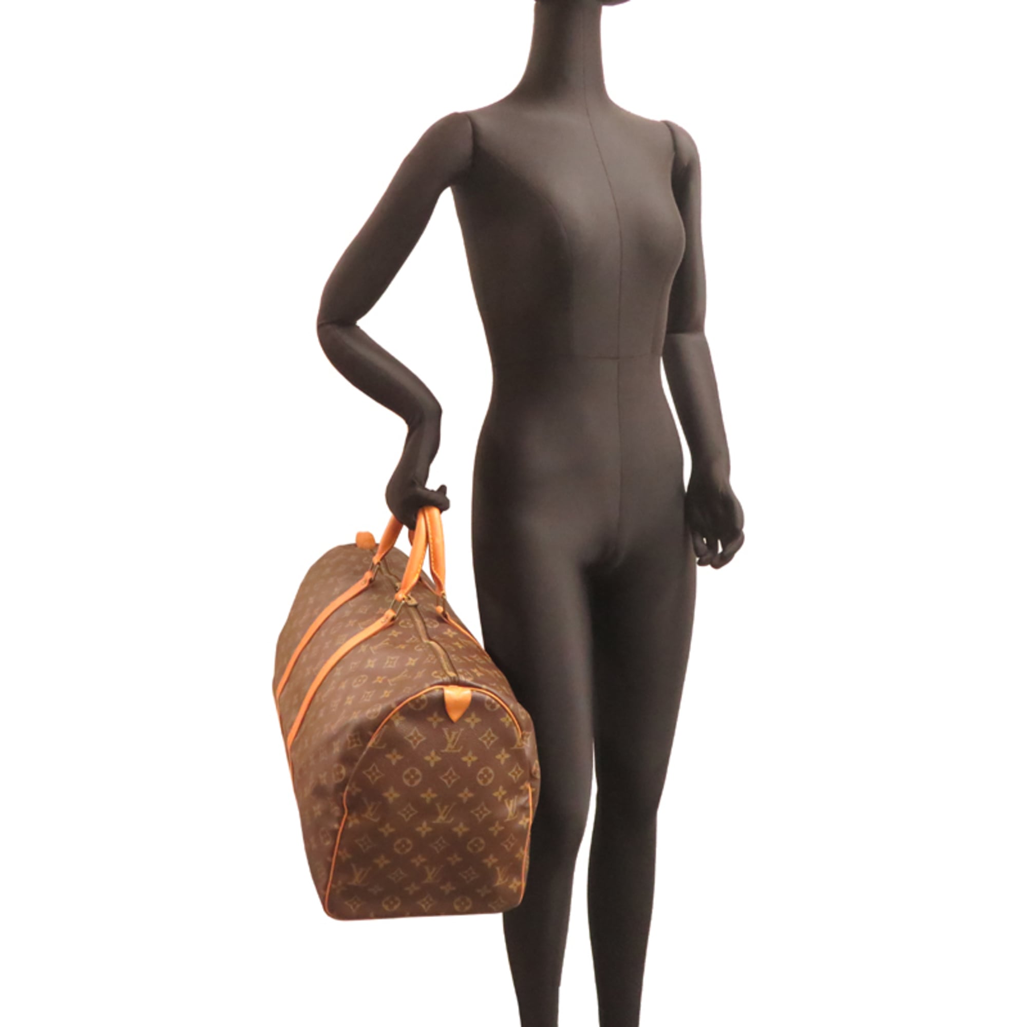 Louis Vuitton Brown Monogram Boston Bag