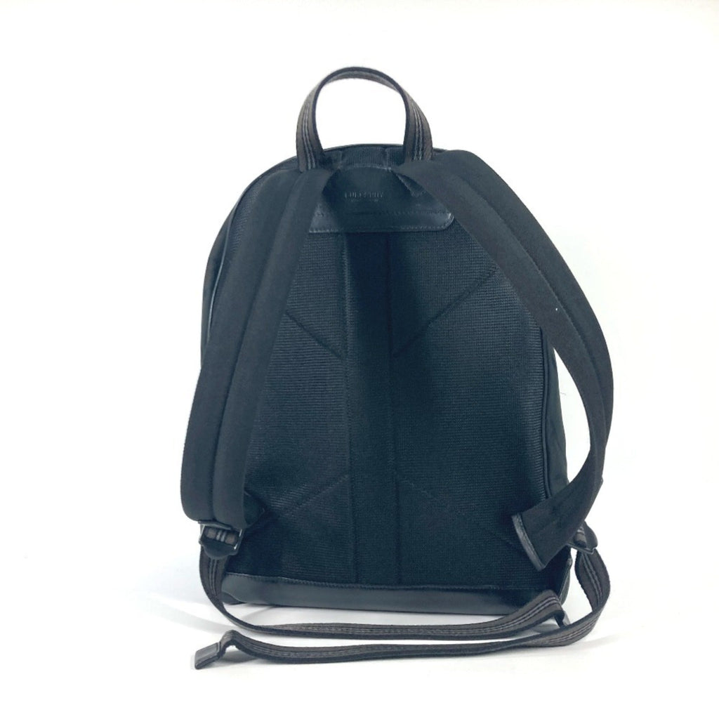 Burberry Black Canvas Leather Backpack