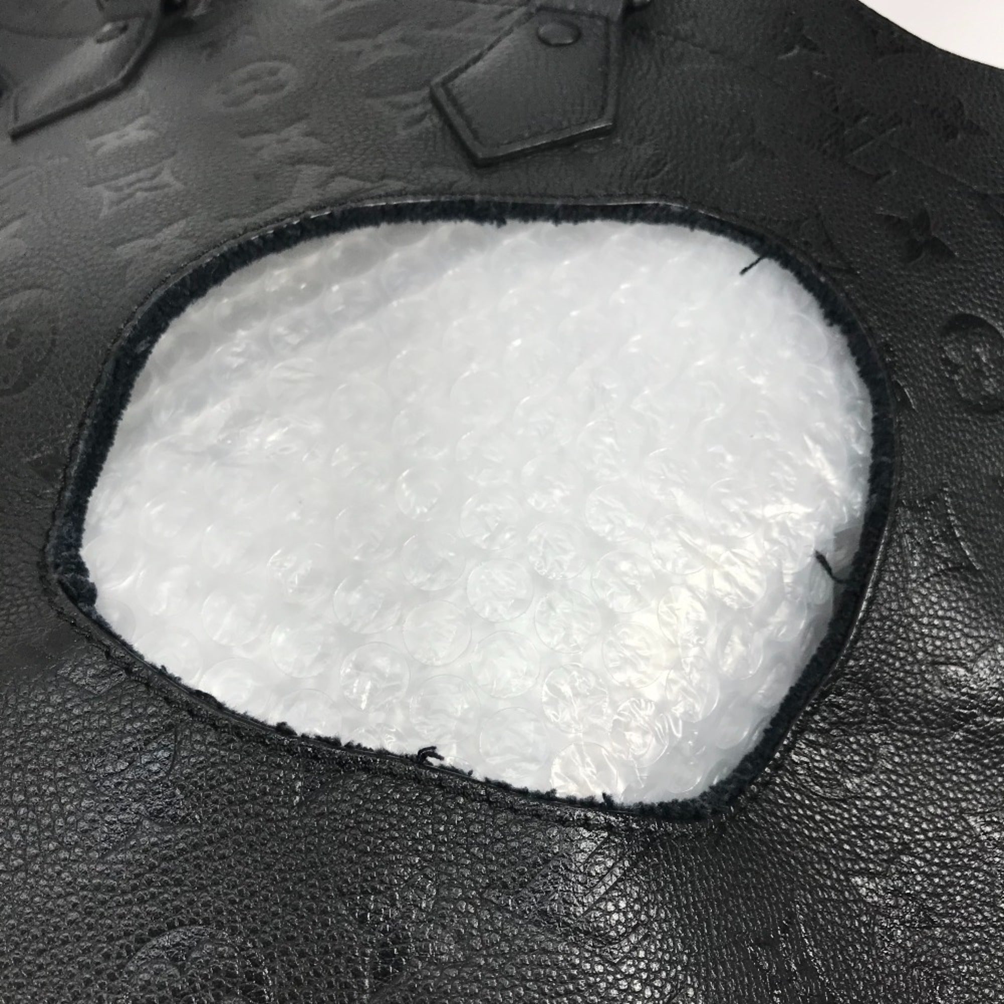 Louis Vuitton Black Noir Monogram Empreinte Shoulder Bag Tote Bag