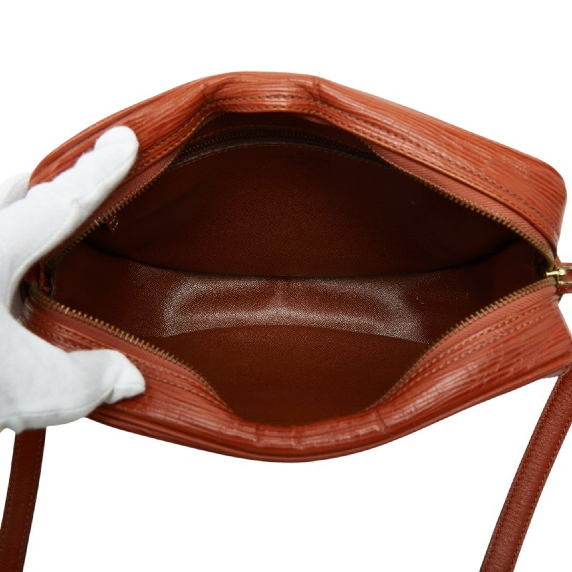 Louis Vuitton Epi Brown Epi Leather Shoulder Bag