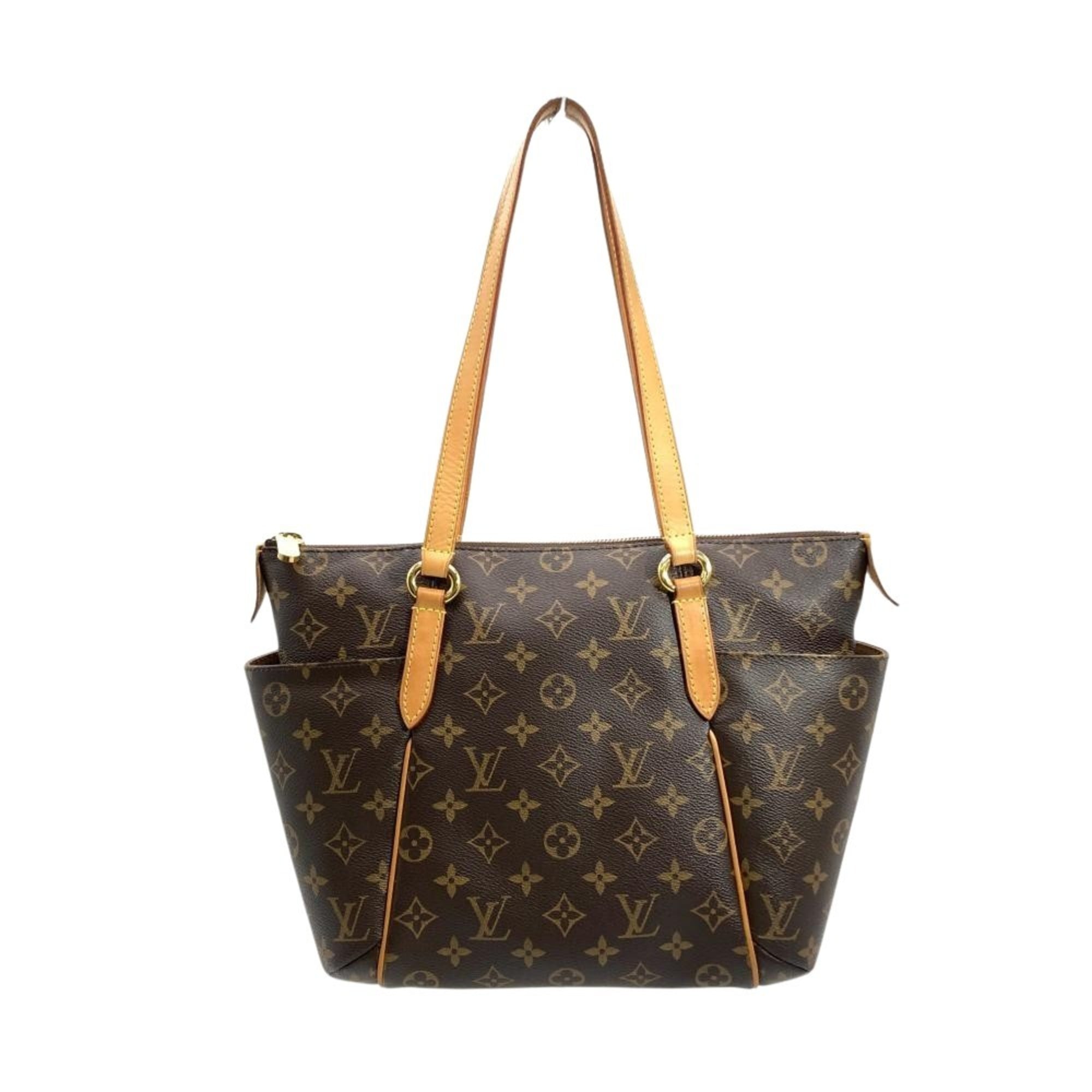 Louis Vuitton Brown Monogram Canvas Tote Bag