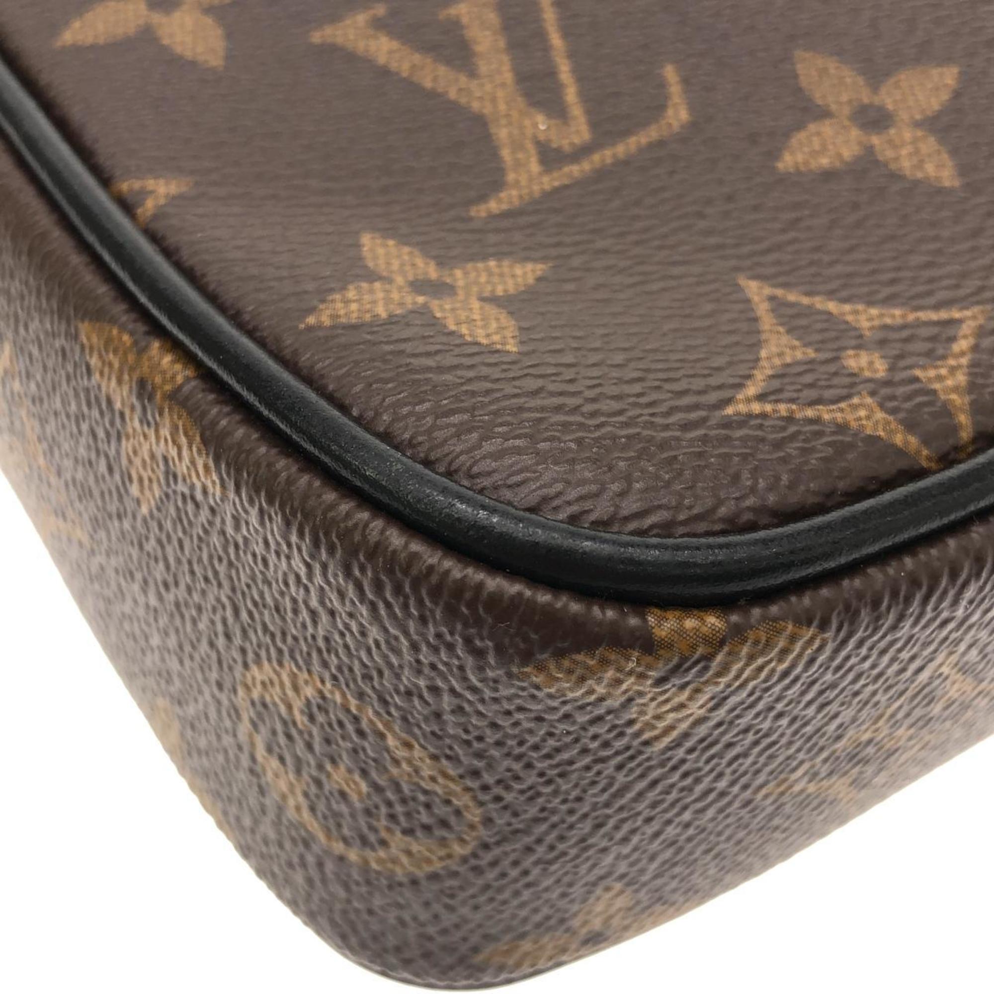 Louis Vuitton Marron Coated Canvas Shoulder Bag