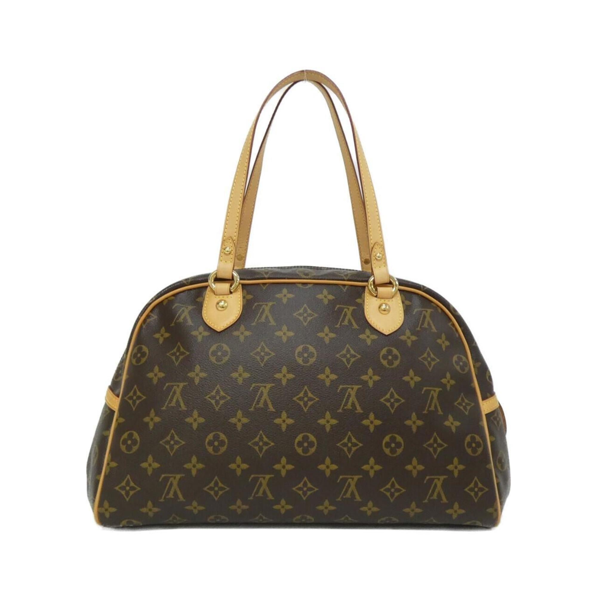 Louis Vuitton Marron Coated Canvas Shoulder Bag