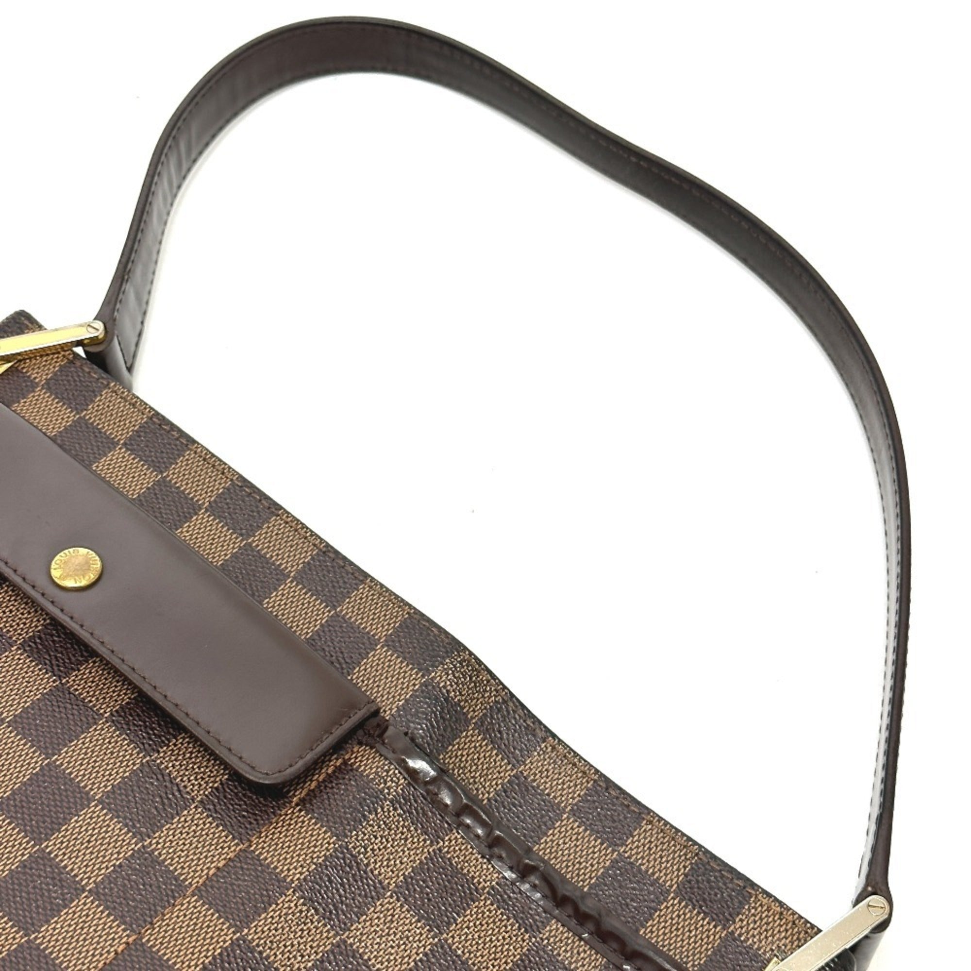 Louis Vuitton Damier Brown Ebene Damier Canvas Shoulder Bag