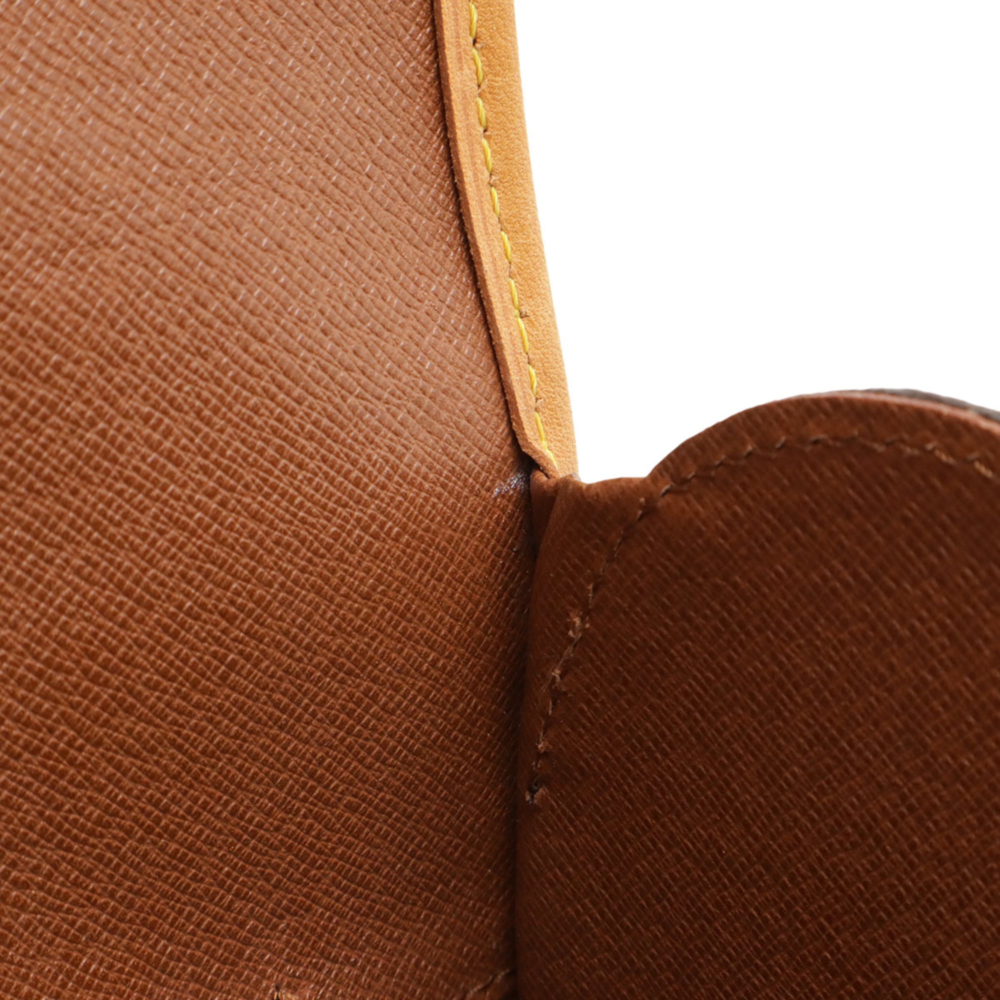Louis Vuitton Brown Canvas Shoulder Bag