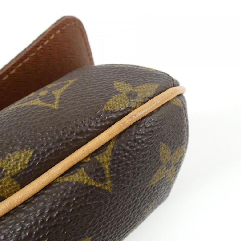 Louis Vuitton Marron Coated Canvas Shoulder Bag