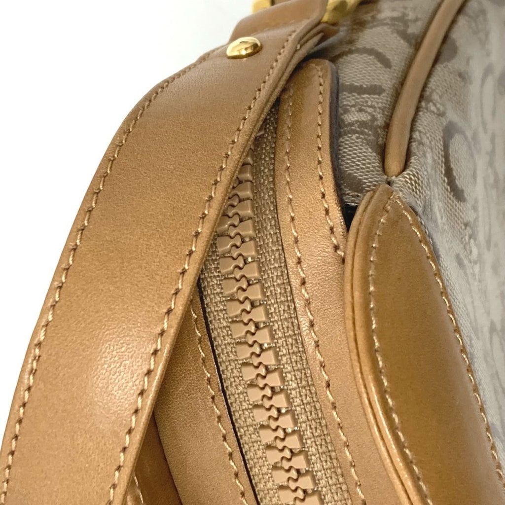 Celine Macadam Beige Pvc Leather Shoulder Bag