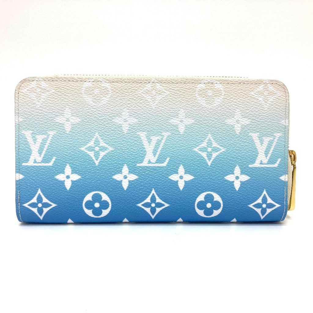 Louis Vuitton Monogram Blue Monogram Long Wallet