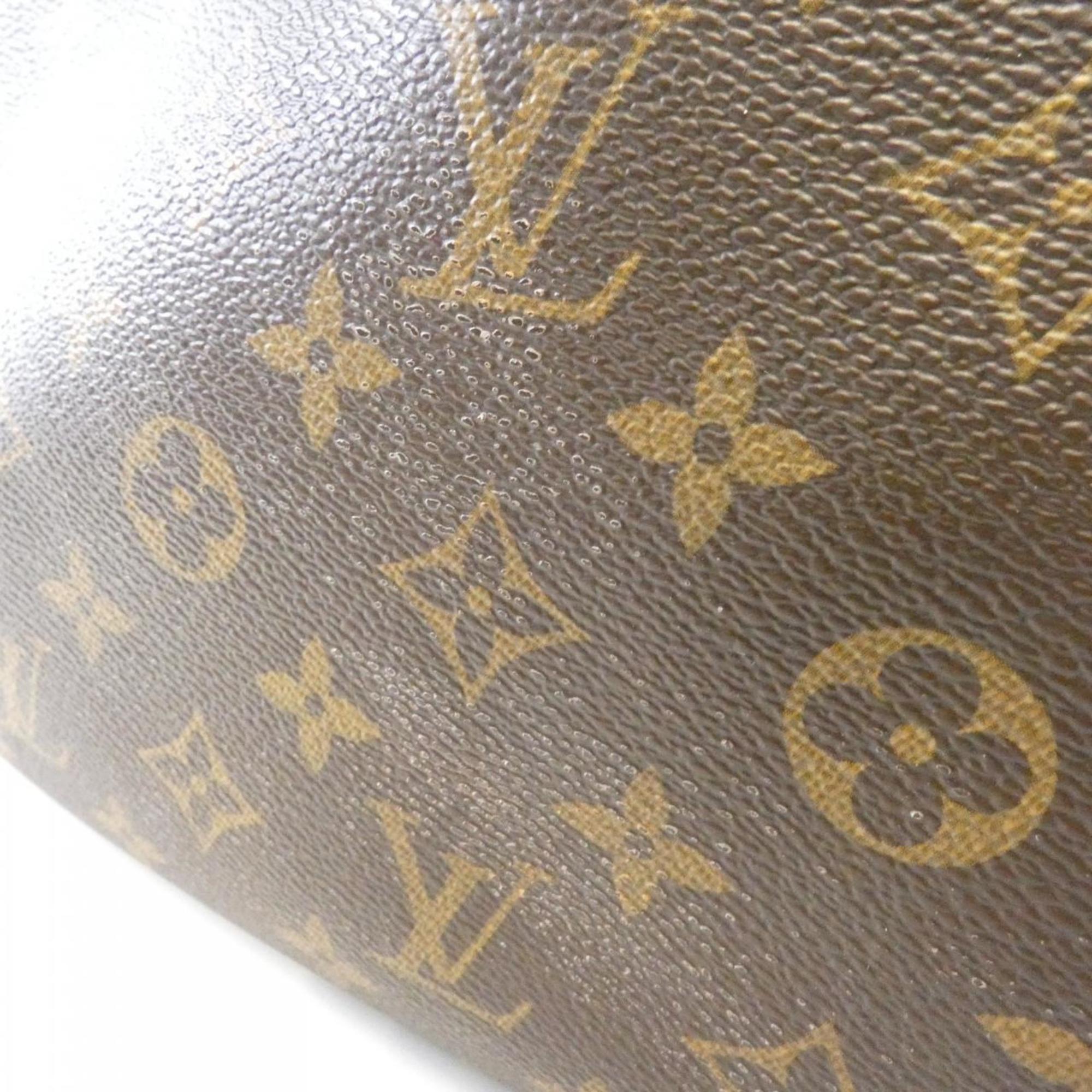 Louis Vuitton Cerise Marron Coated Canvas Handbag