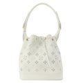 Louis Vuitton White Leather Shoulder Bag