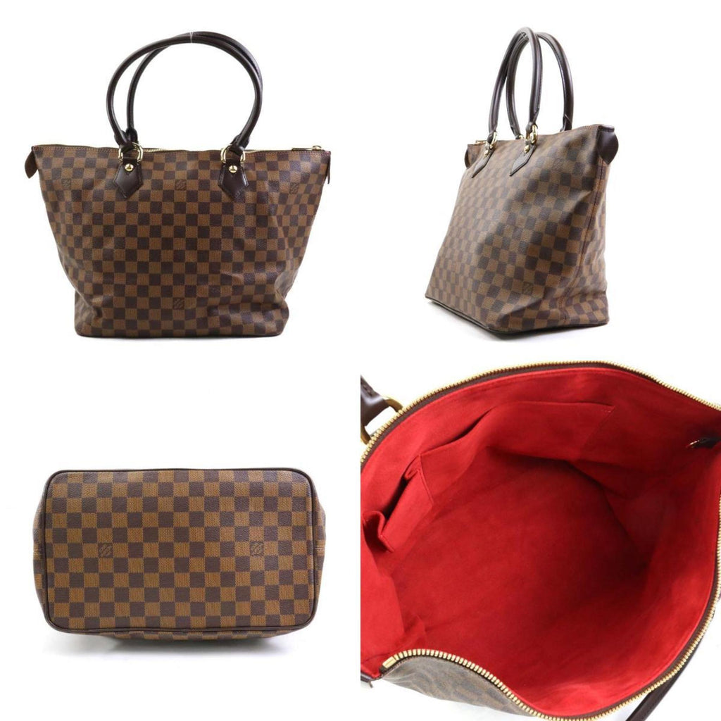 Louis Vuitton Brown Damier Canvas Handbag