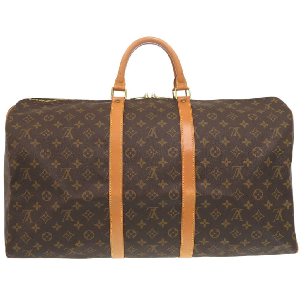 Louis Vuitton Brown Monogram Canvas Boston Bag
