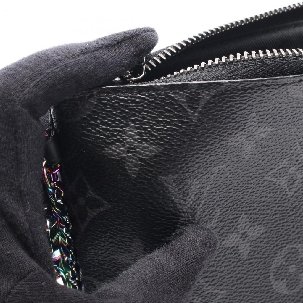 Louis Vuitton Black Monogram Eclipse Pvc Pouch