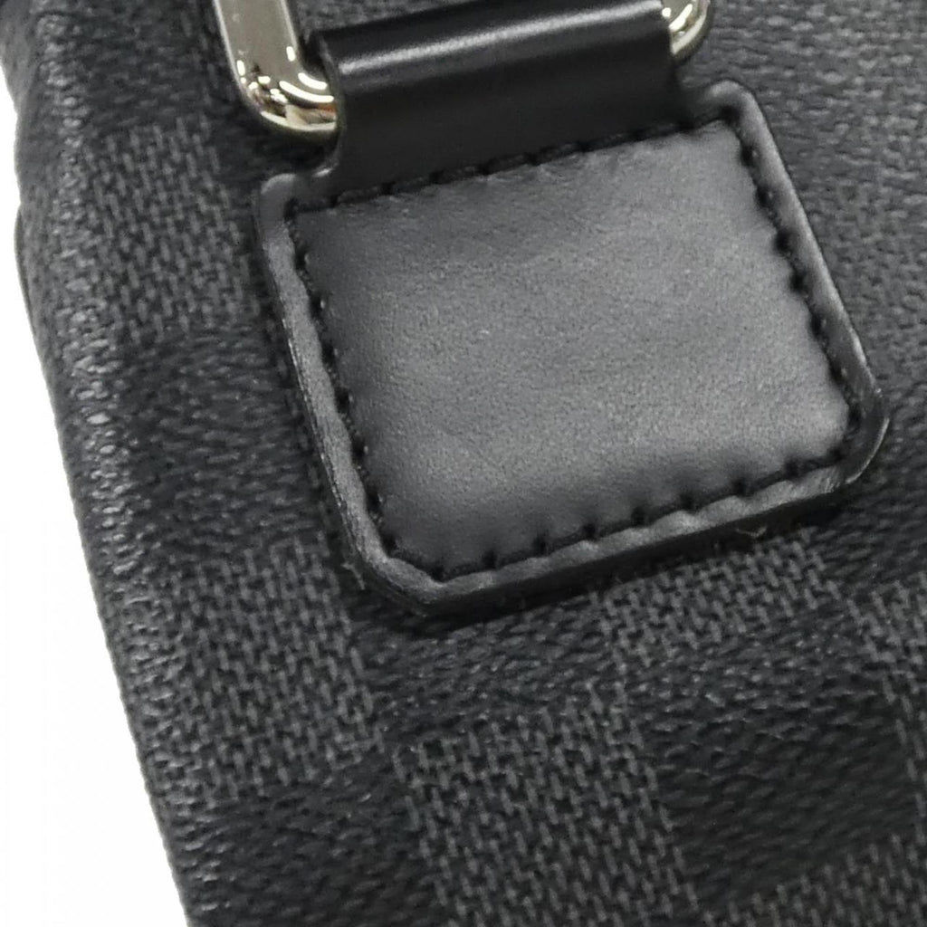 Louis Vuitton Graphite Gray Coated Canvas Shoulder Bag