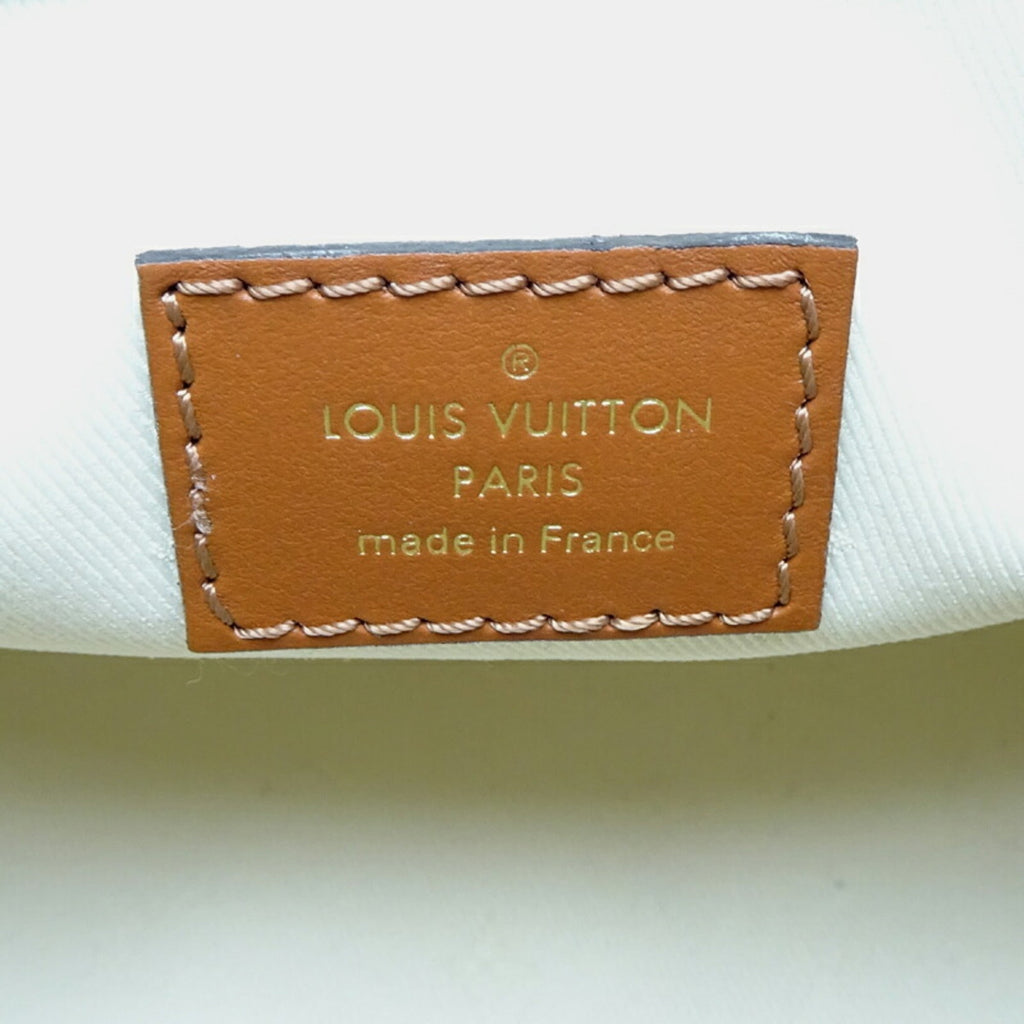 Louis Vuitton Brown White Monogram Handbag