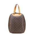 Louis Vuitton Monogram Brown Pvc Leather Handbag