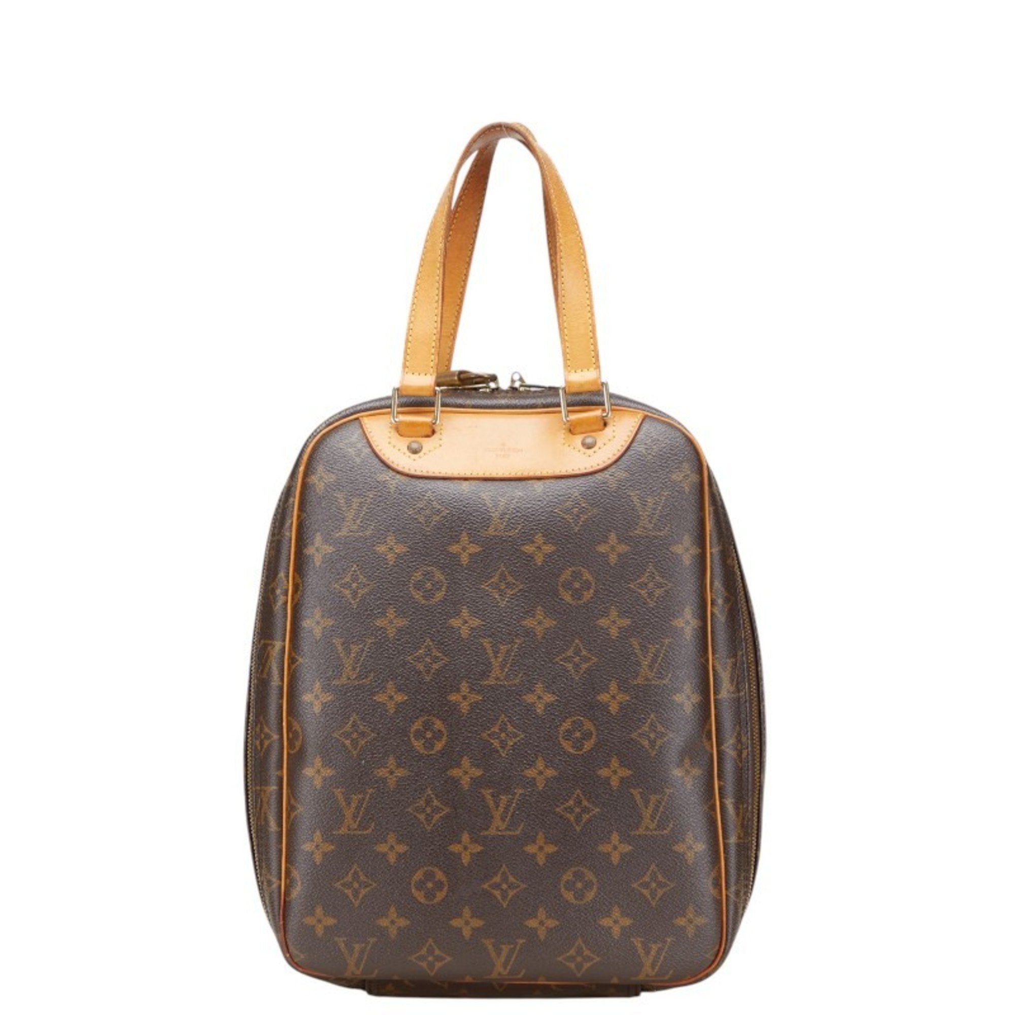 Louis Vuitton Monogram Brown Pvc Leather Handbag