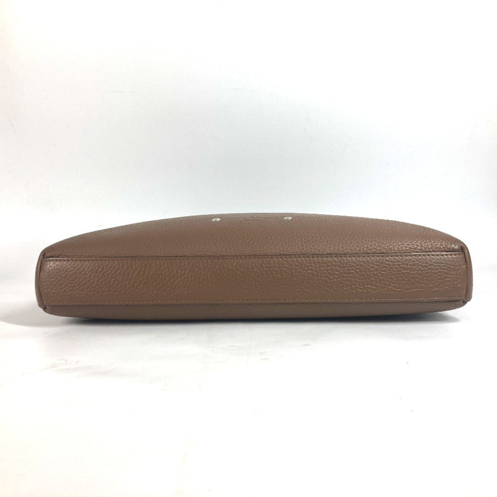 Louis Vuitton Brown Leather Briefcase Handbag Tote Bag