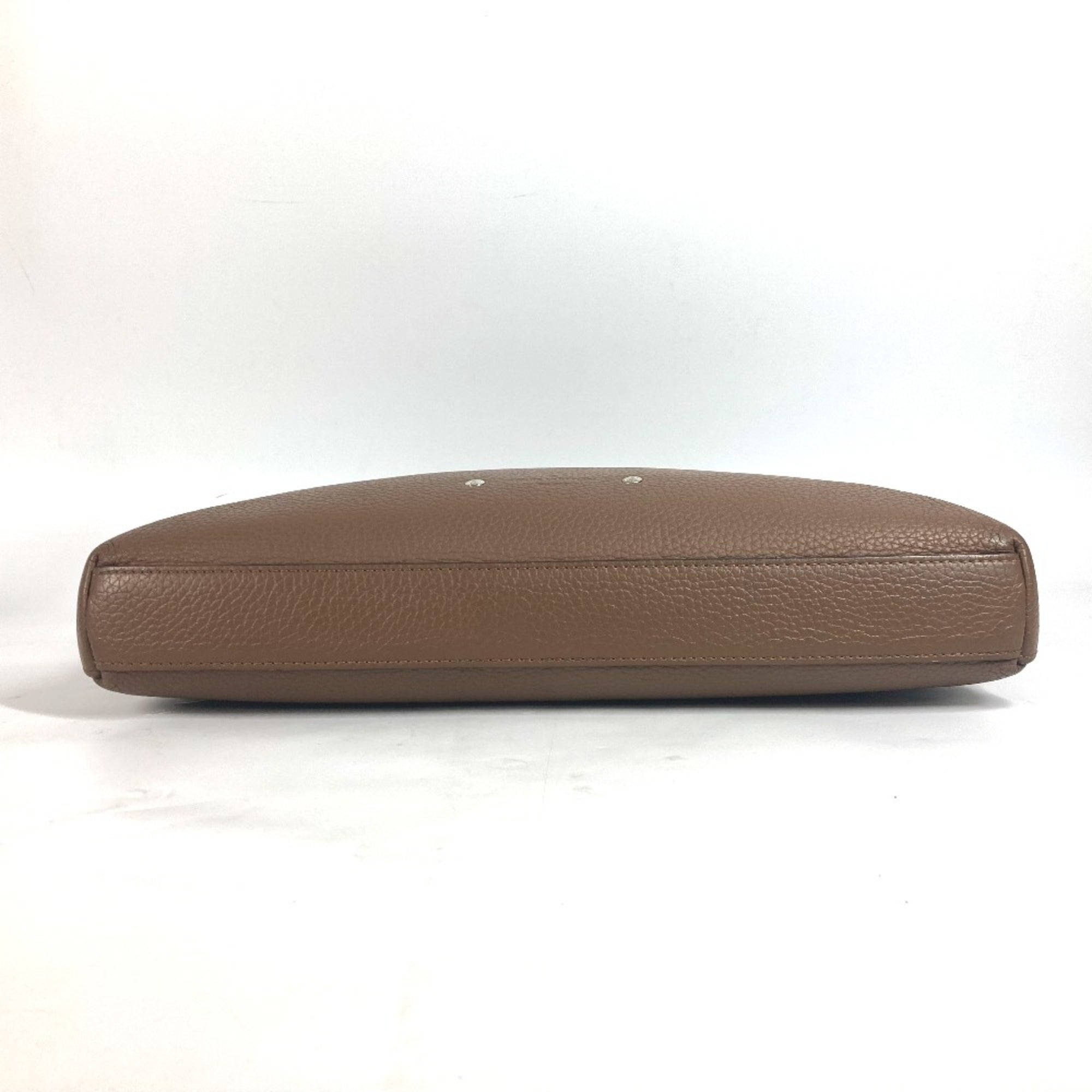 Louis Vuitton Brown Leather Briefcase Handbag Tote Bag